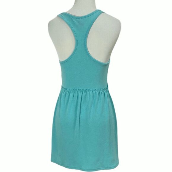 Free Press Teal Sky Vented Ruffle Racerback Tank - Picture 6 of 8